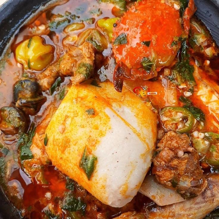 Banku & Grilled Tilapia