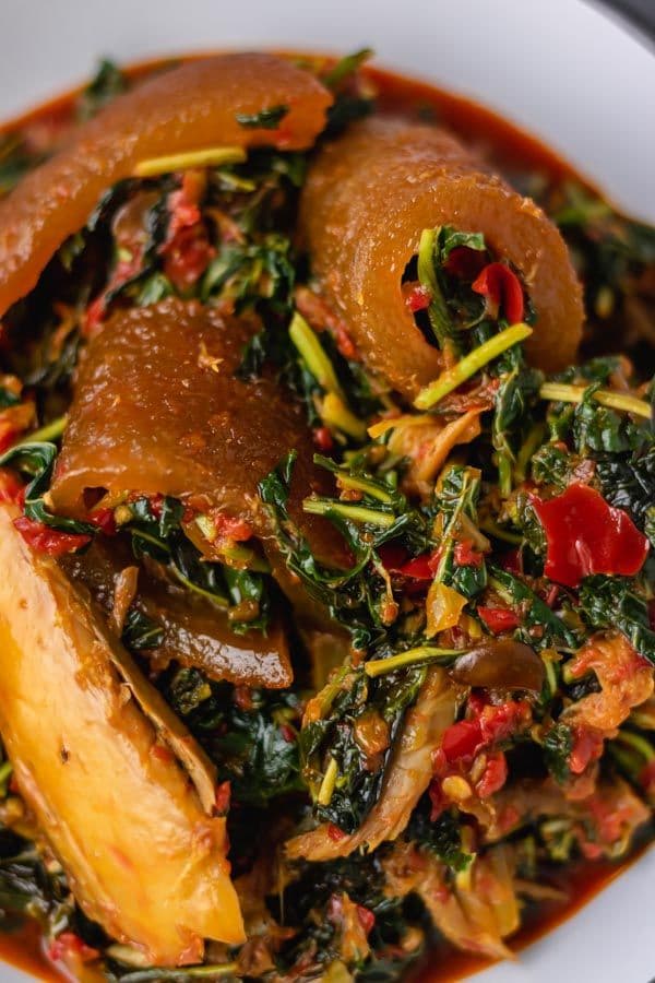 Efo Riro with Eba