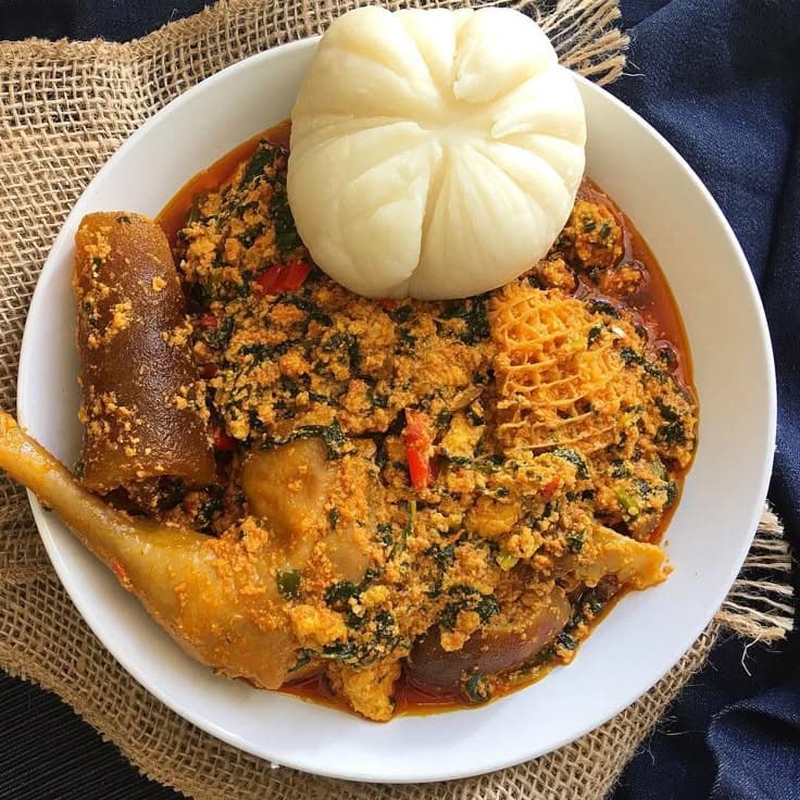 Egusi Soup & fufu