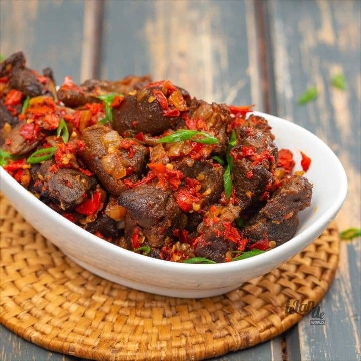 Asun (Peppered Goat Meat)